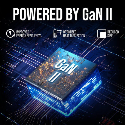 VisionTek.com - VisionTek 100W GaN USB - C Wall Charger | 4 - Port | Fast Charge PD 3.0 | Dual USB - C + Dual USB - A | 100W Power Delivery | Compatible with Laptops, Tablets, Smartphones, and USB - C Devices