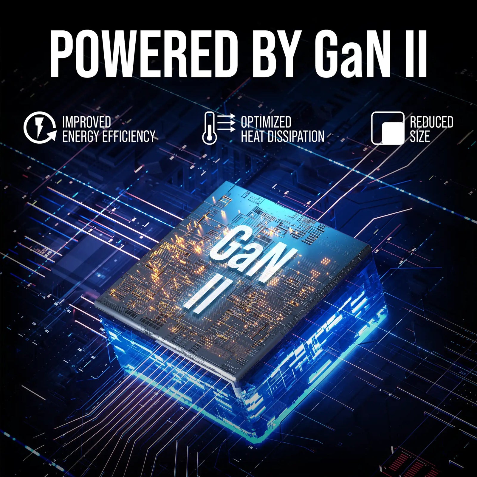 VisionTek.com - VisionTek 100W GaN USB - C Wall Charger | 4 - Port | Fast Charge PD 3.0 | Dual USB - C + Dual USB - A | 100W Power Delivery | Compatible with Laptops, Tablets, Smartphones, and USB - C Devices