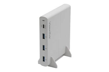 VisionTek.com - VisionTek 90W USB - C Wall Charger | 4 - Port | Fast Charge | USB - C + 3x USB 3.0 | 90W Power Delivery | Compatible with Laptops, Tablets, Smartphones, and USB - C Devices