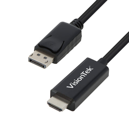 VisionTek.com - VisionTek DisplayPort to HDMI 2.0 Active 2 Meter Cable (M/M)