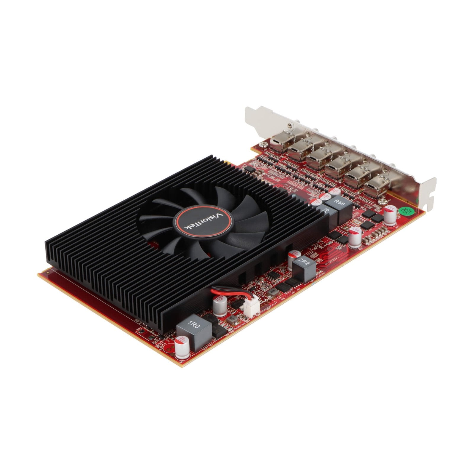 VisionTek.com - VisionTek Graphics Card - 2GB Radeon HD 7750 2GB GDDR5 | 6 x Mini DisplayPort Outputs | 4K @ 60Hz | 6 Monitor Support | Eyefinity Ready | PCIe 3.0 | Low Profile GPU