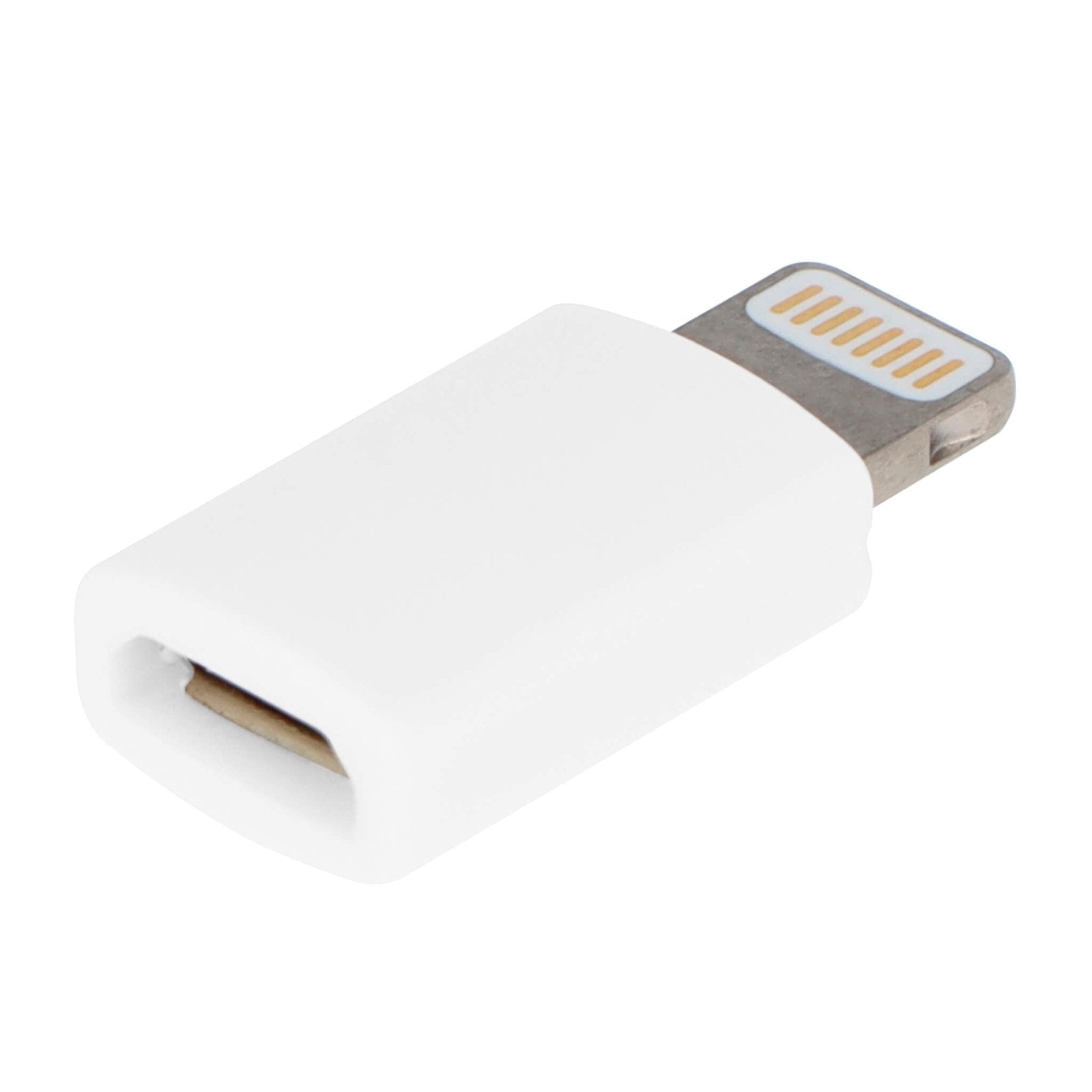 VisionTek.com - VisionTek Micro USB to Lightning MFI Adapter (2 - Pack) | Apple Certified | Charge & Sync iPhone, iPad, iPod