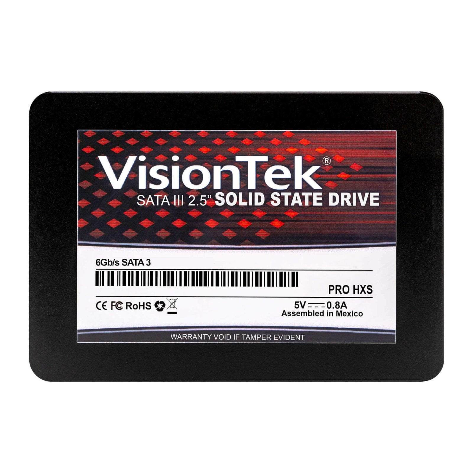 VisionTek.com - VisionTek SSD - 2TB PRO HXS 2.5" SSD | SATA 6Gb/s | Up to 565MB/s | Reliable 3D TLC NAND Storage