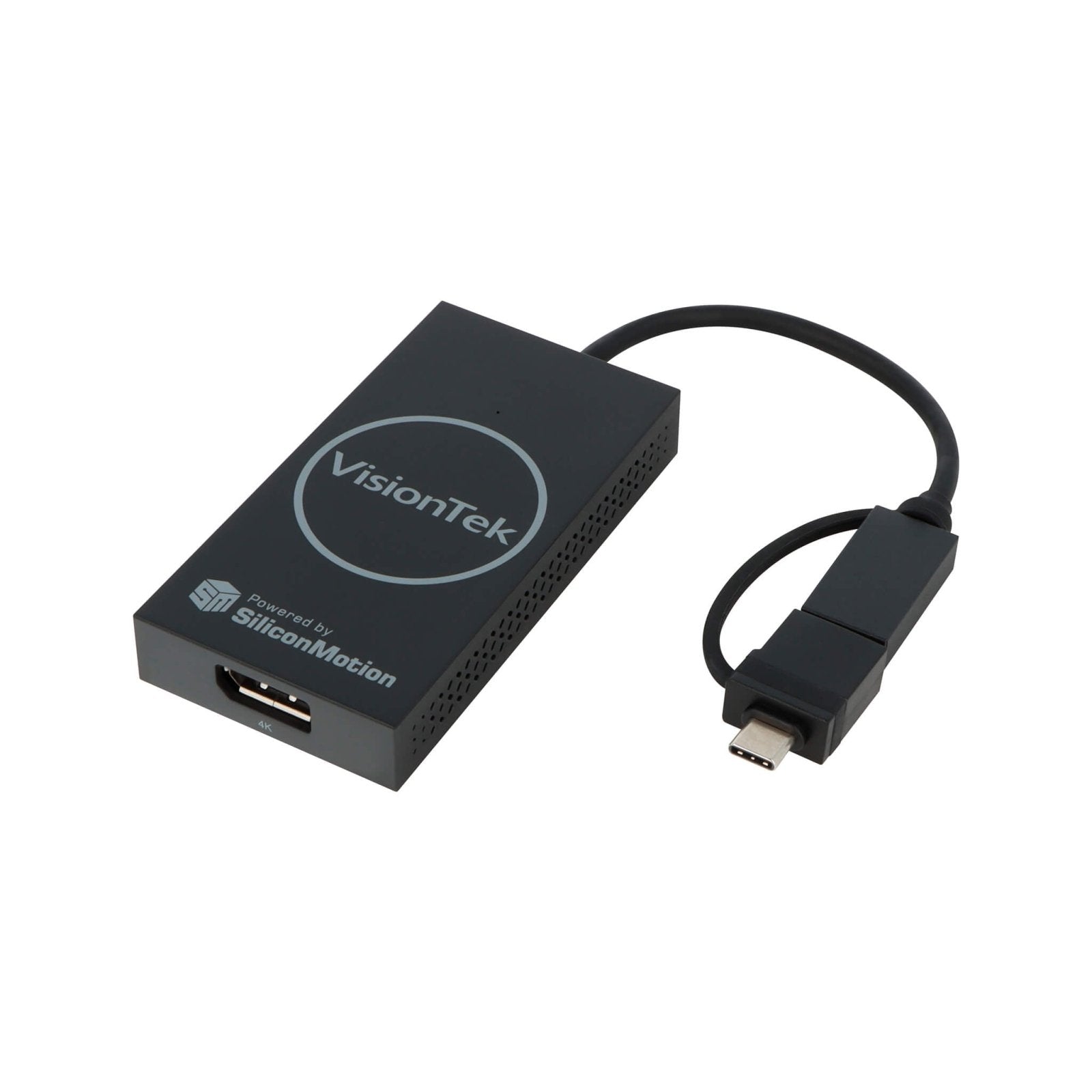 VisionTek.com - VisionTek USB 3.0 to DisplayPort Adapter VT80 | 4K Display Support | USB - A & USB - C Compatible | Windows Mac ChromeOS