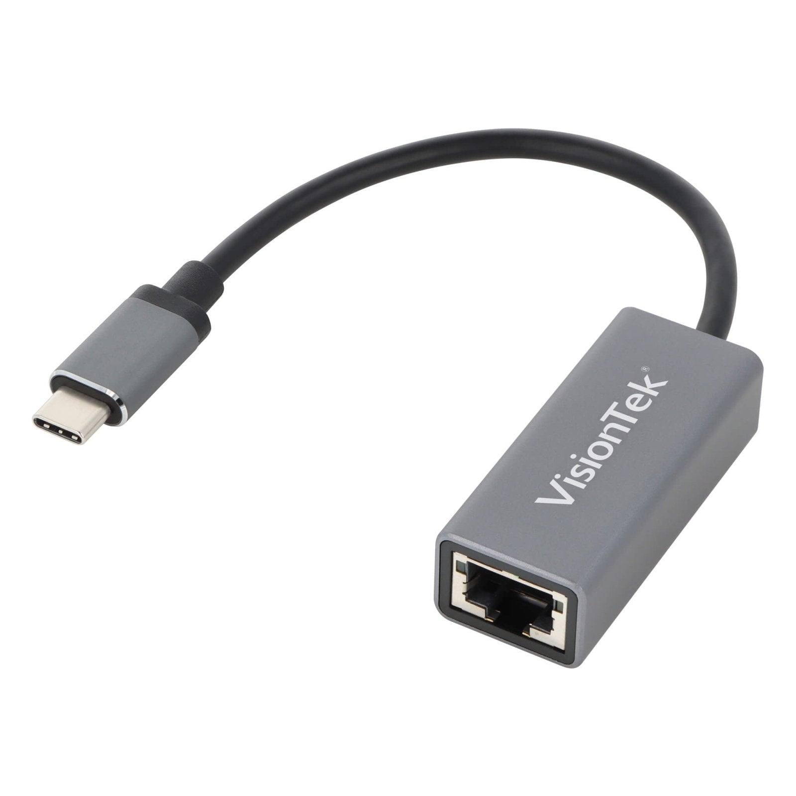 VisionTek.com - VisionTek USB - C to Ethernet 1Gbps Adapter | Plug & Play Network Access | Thunderbolt 3/4 Compatible