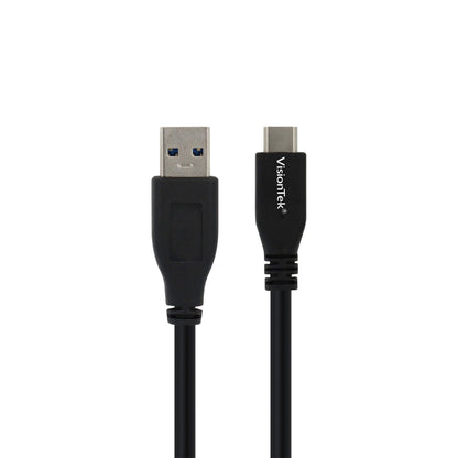 VisionTek.com - VisionTek USB - C to USB - A Cable | 3 ft 3 Inch (1M) | 10Gbps Data Transfer | 12W Charging | USB 3.1 Gen 2 | Compatible with USB - C & USB - A Devices