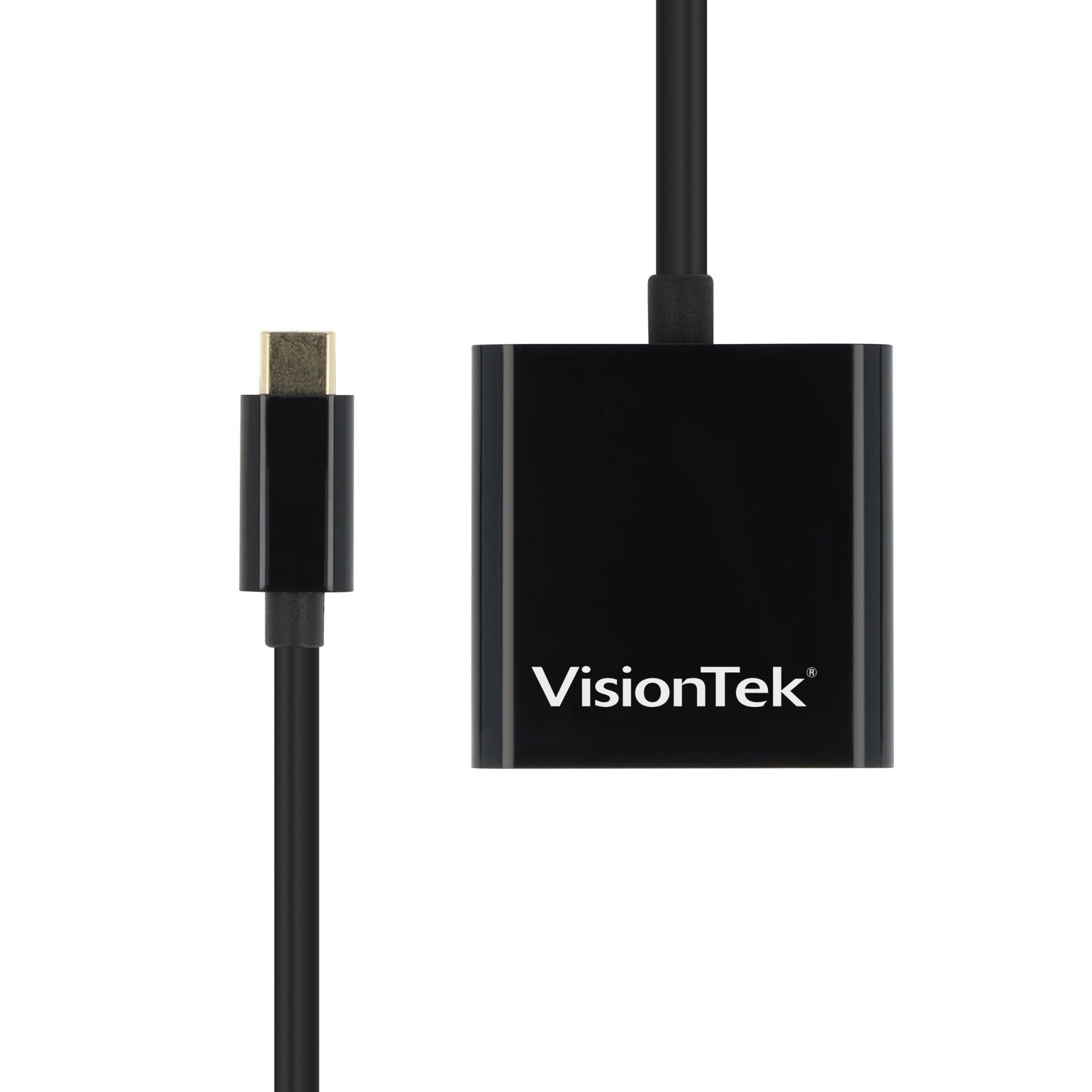VisionTek.com - VisionTek USB - C to VGA Adapter | USB 3.1 Gen 1 (M/F) | 1080p FHD | Type - C to VGA for Legacy Monitors | Plug & Play