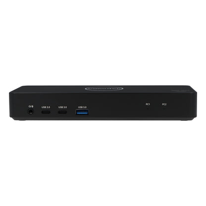 VisionTek.com - VisionTek VT2900 USB - C KVM Docking Station | Dual System Dock | DP Alt Mode | Dual Display | 100W Power Delivery | 130W Power Adapter Included | Windows, Mac Compatible