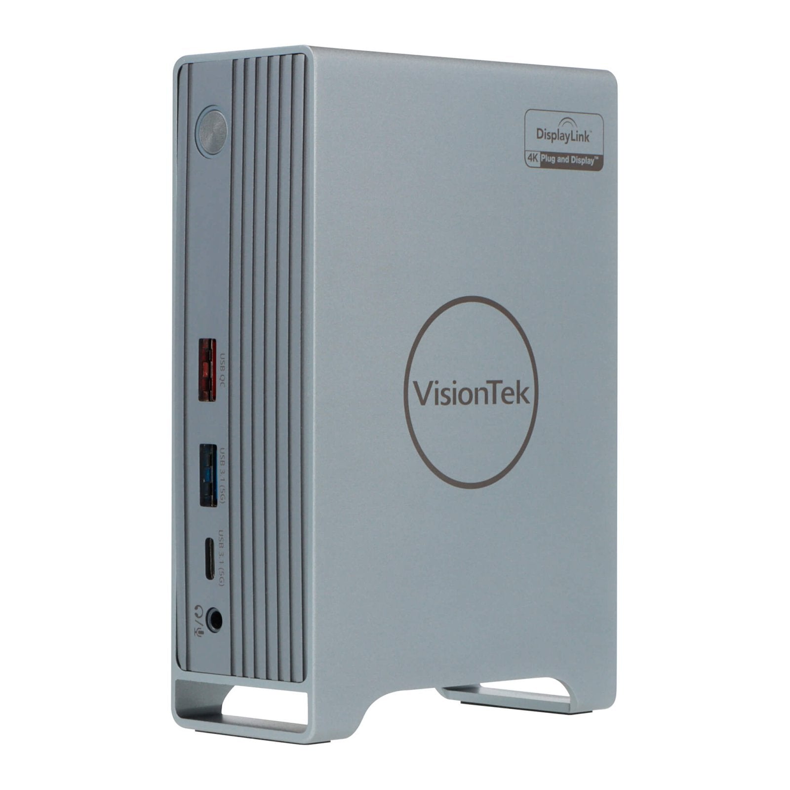 VisionTek.com - VisionTek VT7100 Triple 4K Docking Station | USB - C | DisplayLink + DP Alt Mode | 100W Power Delivery | 120W Power Adapter Included | Windows, Mac, ChromeOS Compatible