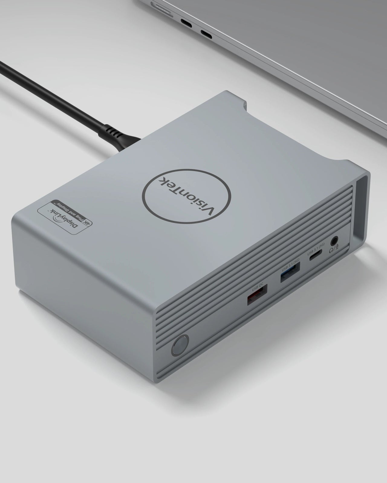 VisionTek.com - VisionTek VT7100 Triple Display 4K Docking Station - Refurbished | 100W Power Delivery | USB - C | Universal Compatibility