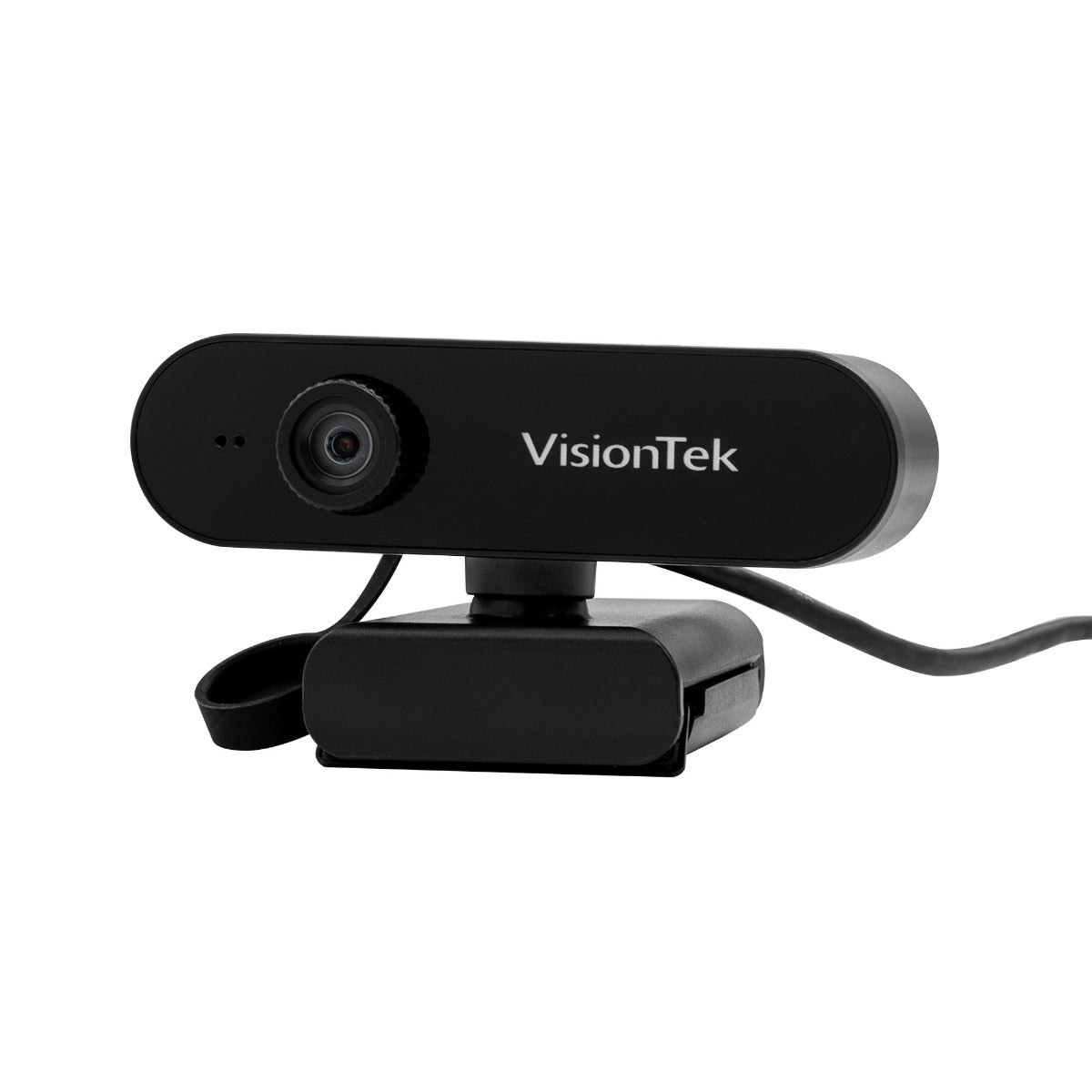 VisionTek.com - VTWC30 1080p Full HD Webcam | USB 2.0 | Built - in Dual Mic | Privacy Cover | Plug - and - Play | PC, Mac, Chromebook Compatible