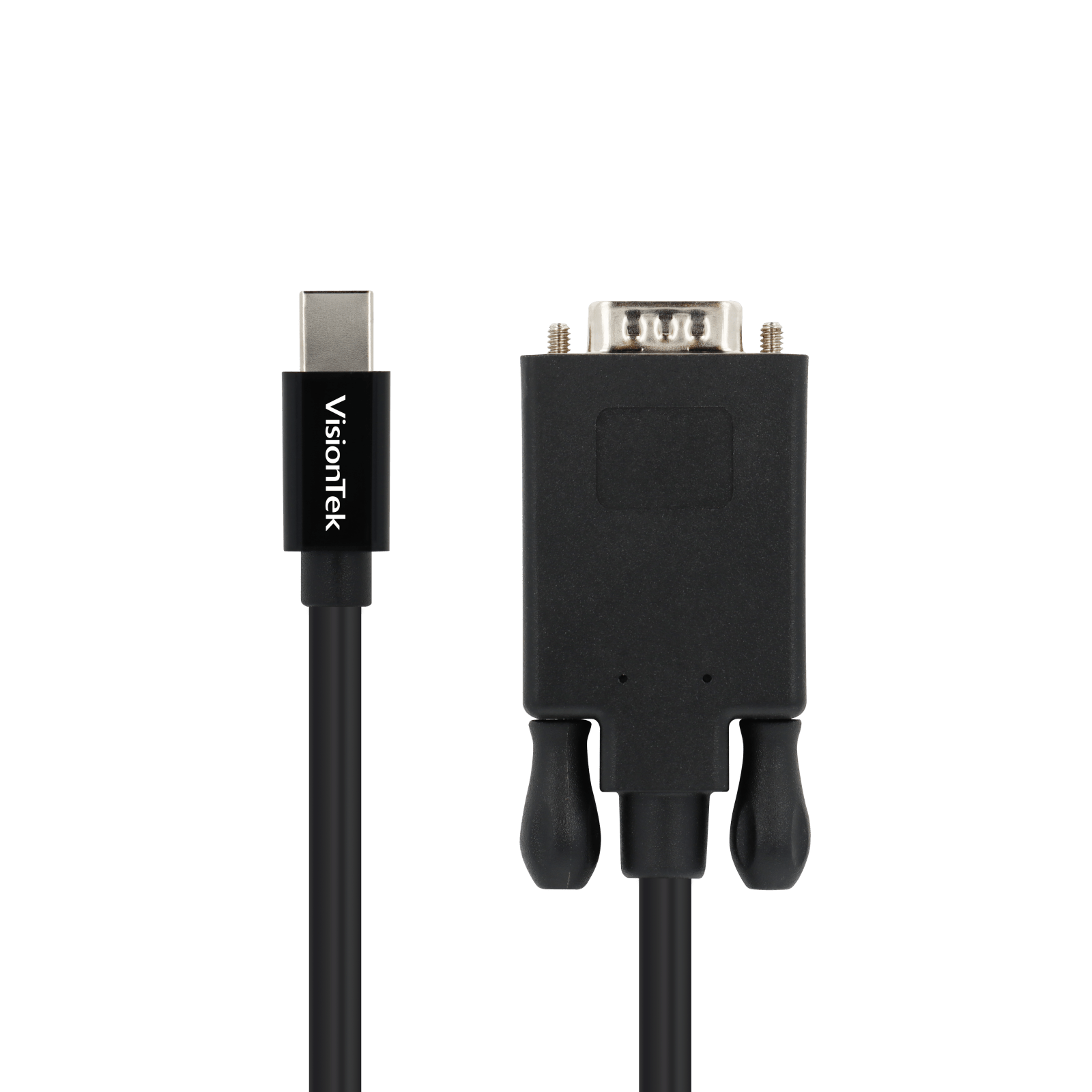 VisionTek.com - VisionTek Mini DisplayPort to VGA 2 Meter Active Cable | 6 ft 6 in (2M) | 1080P Full HD | mDP to VGA Adapter | Plug & Play | PC, Mac, Display Compatible