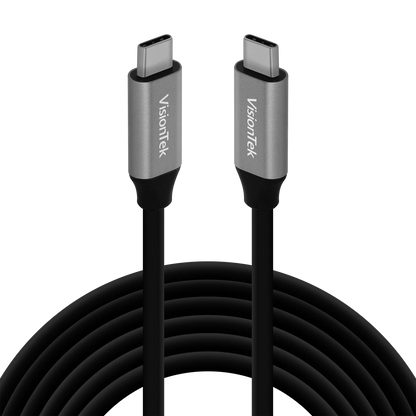VisionTek.com - VisionTek USB - C to USB - C Cable | 6.6ft (2m) - 50 PACK | 100W Power Delivery | 10Gbps Data Transfer | 4K Video | DisplayPort Alt Mode | Compatible with USB - C Devices