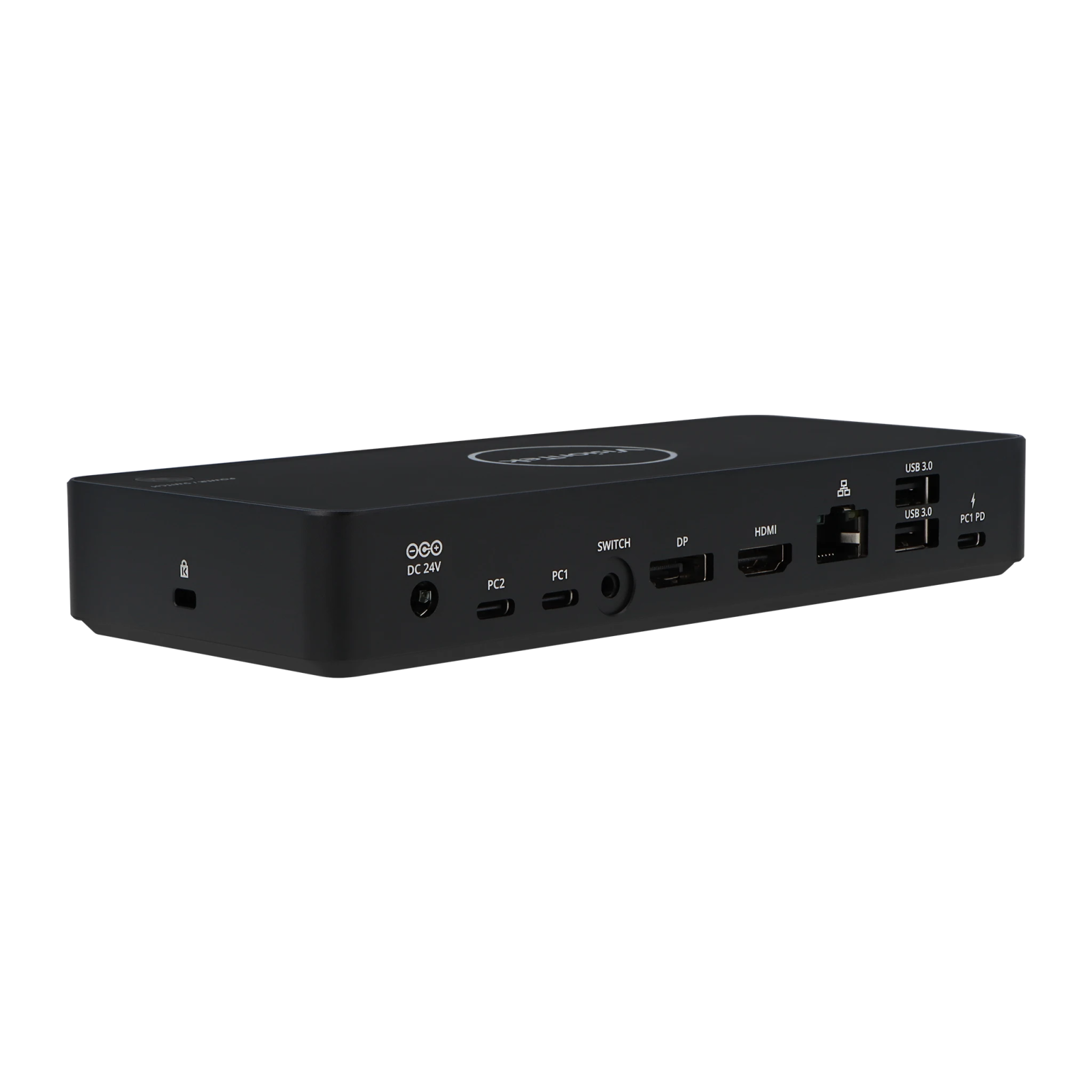 VisionTek.com - VisionTek VT2900 USB - C KVM Docking Station | Dual System Dock | DP Alt Mode | Dual Display | 100W Power Delivery | 130W Power Adapter Included | Windows, Mac Compatible