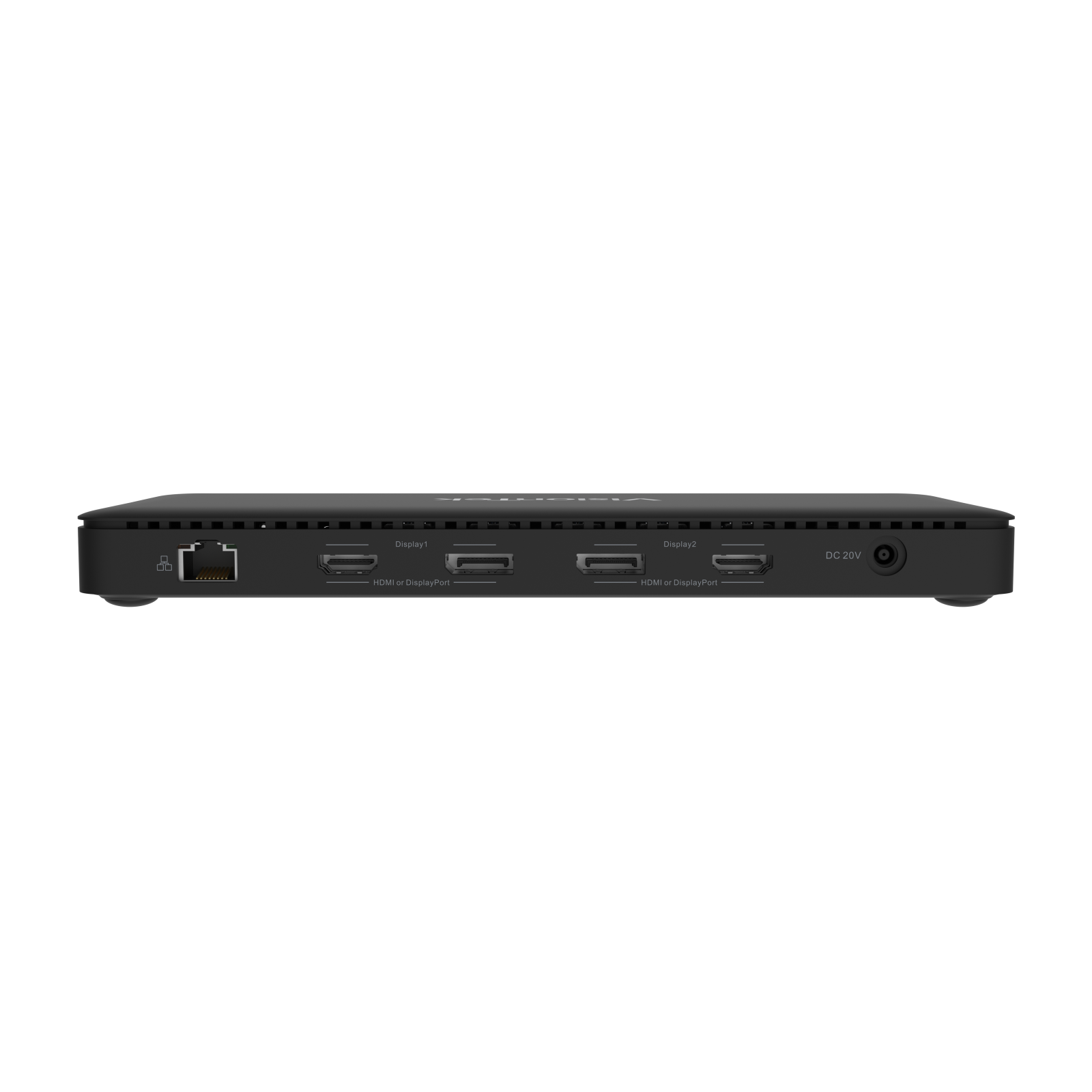 VisionTek.com - VisionTek VT4600DL Universal Dual 4K Docking Station 100W Charging (USB - A, USB - C)