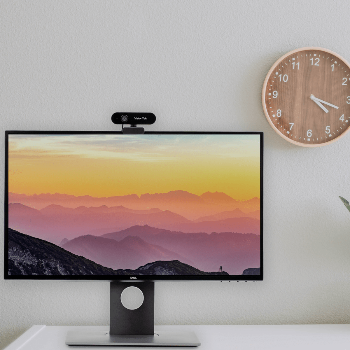 VisionTek.com - VTWC30 1080p Full HD Webcam | USB 2.0 | Built - in Dual Mic | Privacy Cover | Plug - and - Play | PC, Mac, Chromebook Compatible